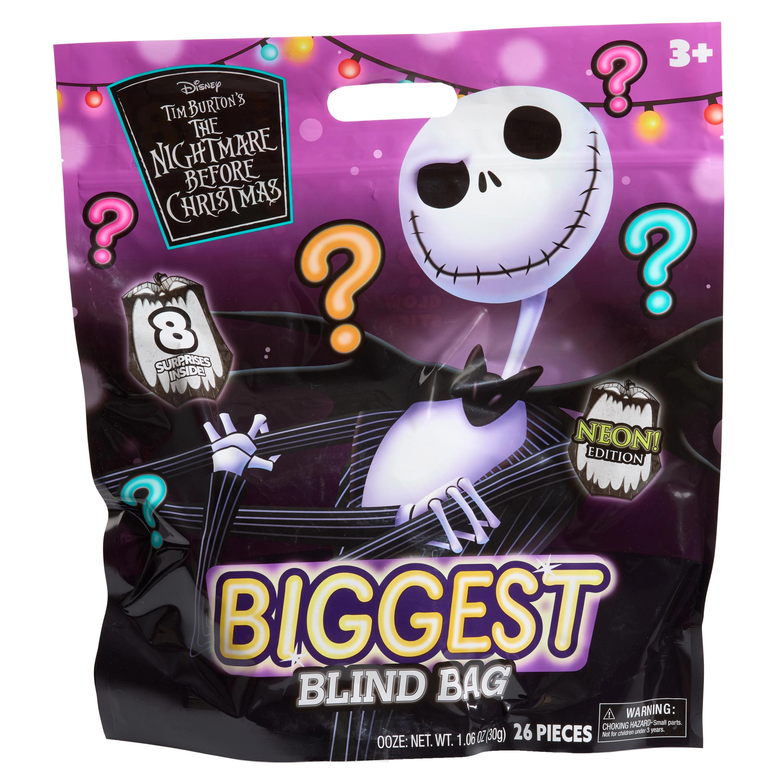 Disney Tim Burton’s The Nightmare Before Christmas Biggest Blind Bag, Novelty, Ages 3 up | Walmart (US)