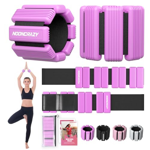 Pilates Wrist & Ankle Weights for Women, Wearable Strong Arm & Leg Weights Set of 2(1Lbs Each), A... | Amazon (US)