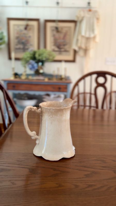 Easy spring decorating! Real touch faux tulips in an ironstone pitcher. Decorating couldn’t be easier !

#LTKSeasonal #LTKfindsunder50 #LTKhome