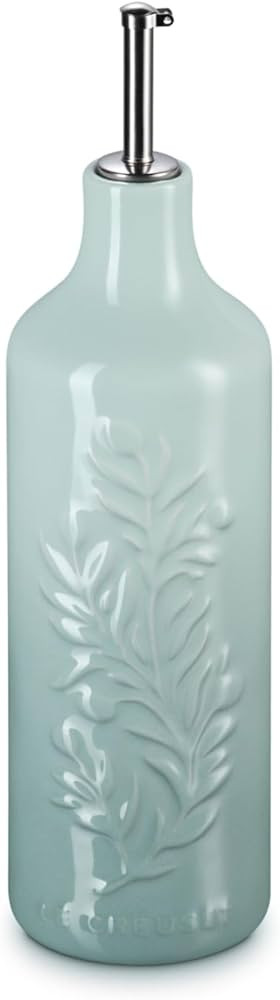 Le Creuset Stoneware Olive Branch Collection Oil Cruet, 20 oz., Sea Salt | Amazon (US)