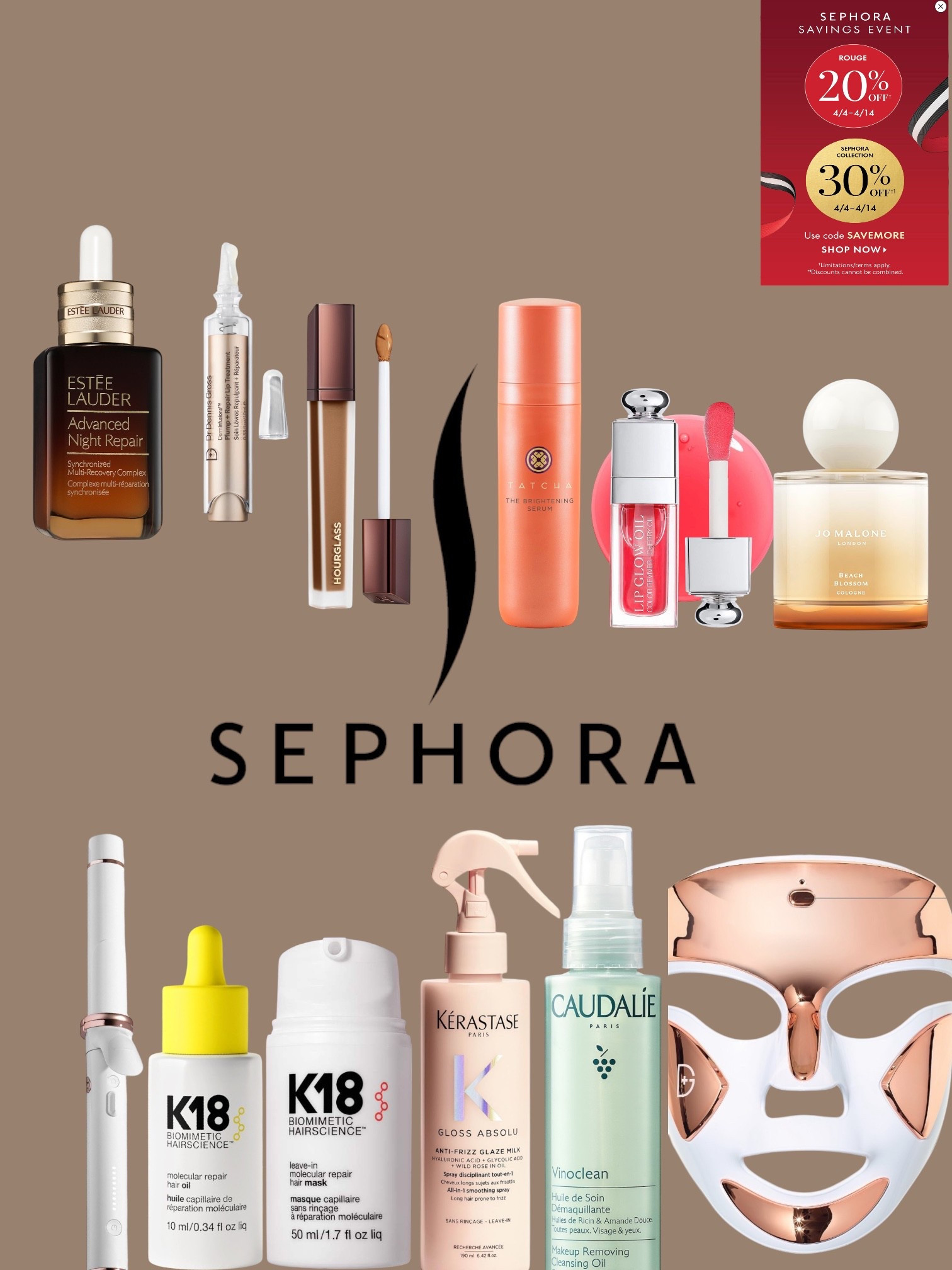 What in my cart for the Sephora savings event 


•Everything is 20% off!
Plus get 30% off ALL Sephora Collection. 


#LTKBeauty