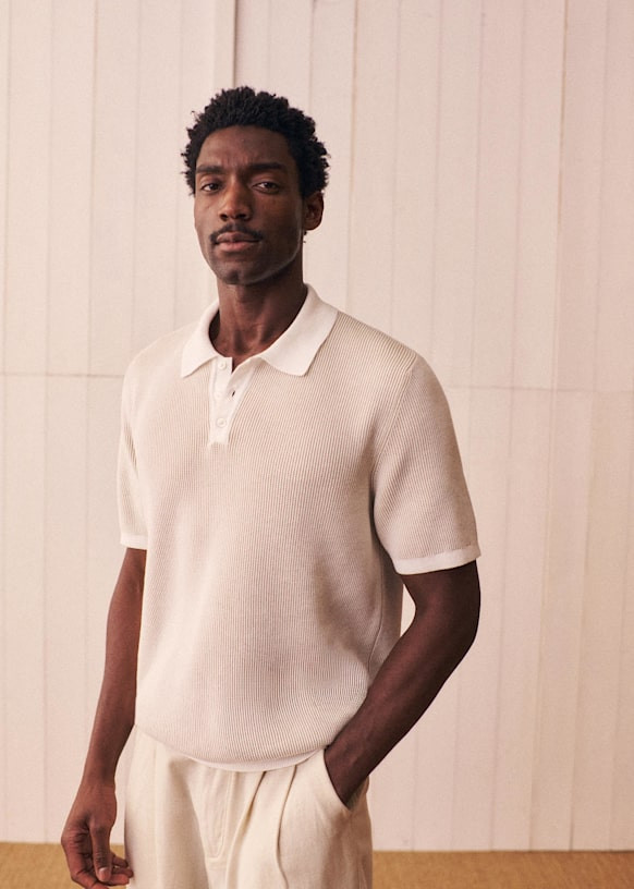 Sorel Knit Polo | Sezane Paris - US