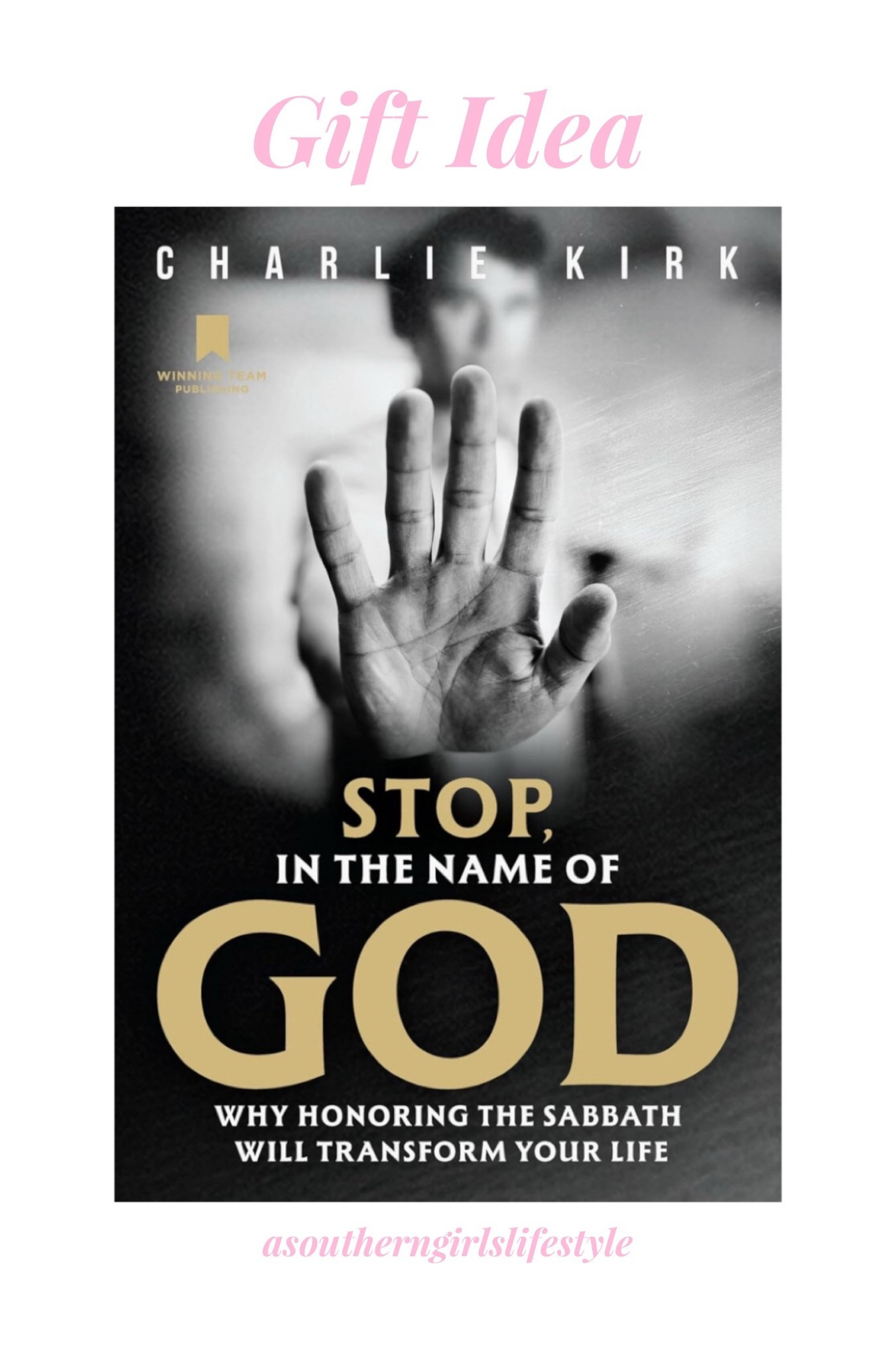 Great Gift Idea for Everyone! Charlie Kirk’s New & Last written Book - Stop In The. Name of God

Christian Book. Christmas Life. Family  

#LTKFindsUnder50 #LTKGiftGuide #LTKHoliday