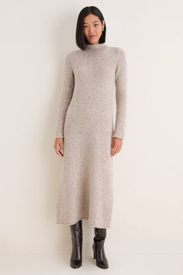 Oat Merino Blend Burton Sweater Dress | Tuckernuck (US)