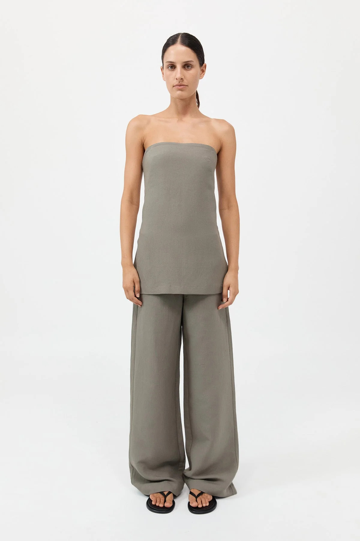 Column Tunic - Smokey Olive | St. Agni (US, UK, EU)