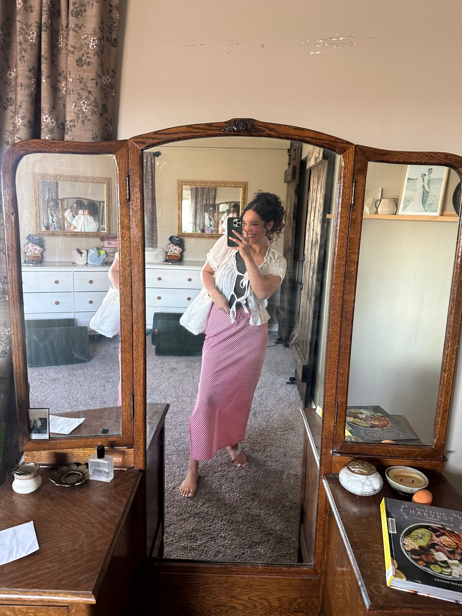 ootd to run around with my 6 year old birthday girl!! 🎀🌼 a fun transition to spring outfit 

#LTKSeasonal #LTKmomlife #LTKootd