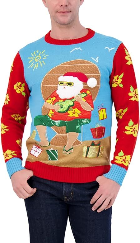 Holiday Hype Ugly Christmas Sweaters for Men Women and Couples 40+ Funny Designs | Amazon (US)