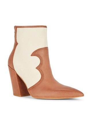 Dolce Vita Noraya Bootie in Brown from Revolve.com | Revolve Clothing (Global)