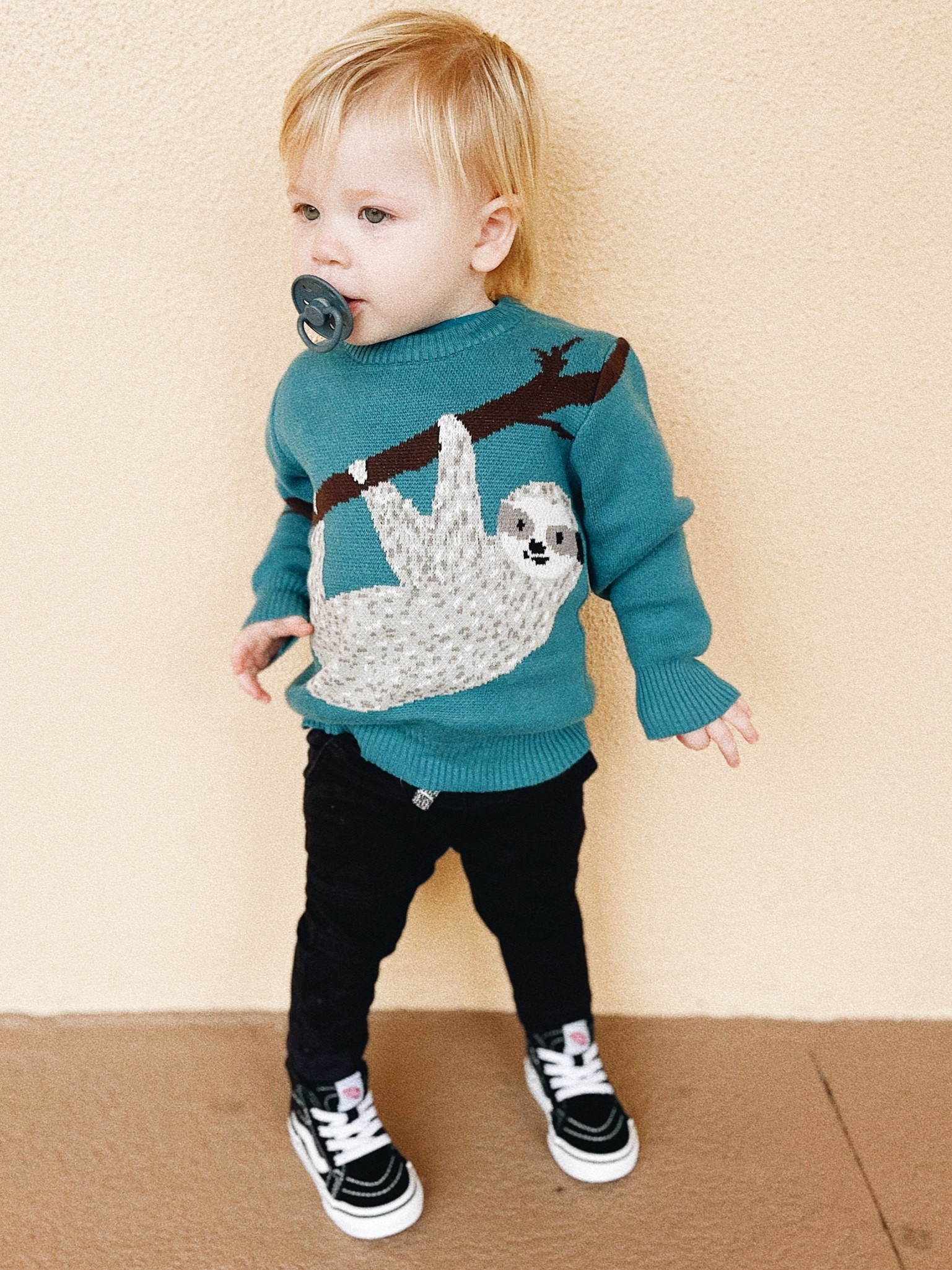 Sloth sweater for the win 

#LTKbaby #LTKkids #LTKSeasonal