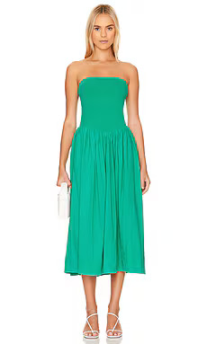 Free People Onda Tube Dress in Green from Revolve.com | Revolve Clothing (Global)