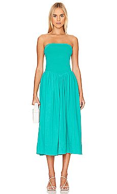 Free People Onda Tube Dress in Green from Revolve.com | Revolve Clothing (Global)