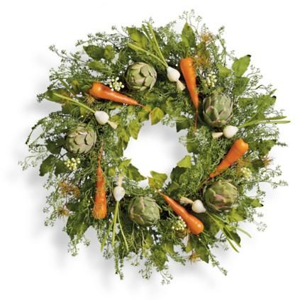 Veggie Wreath | Grandin Road