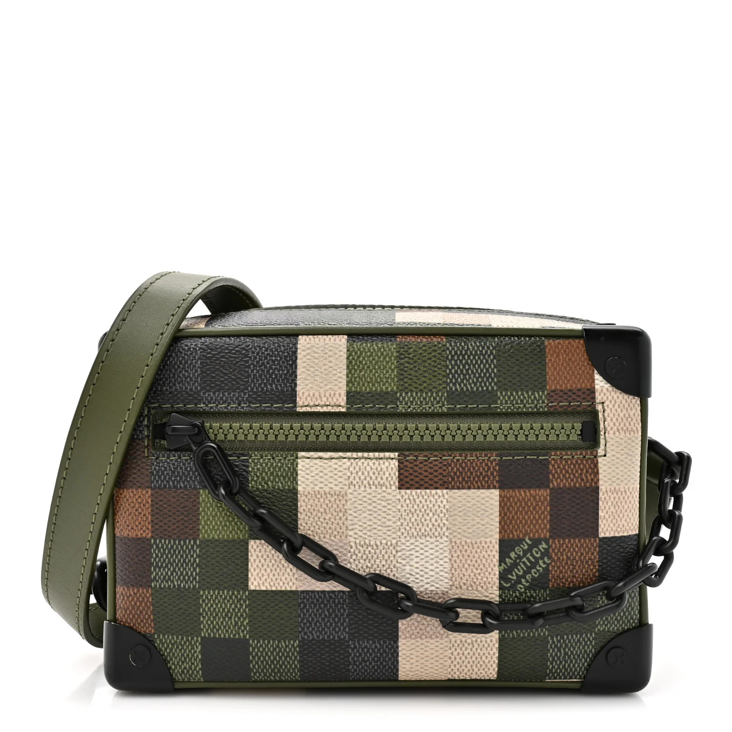 Louis Vuitton Damoflage Mini Soft Trunk Green 1824283 | FASHIONPHILE (US)