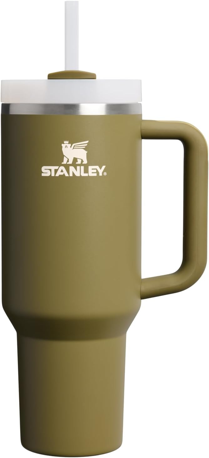 STANLEY Quencher H2.0 Tumbler with Handle and Straw 40 oz | Flowstate 3-Position Lid | Cup Holder... | Amazon (US)
