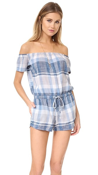 Bella Dahl Off Shoulder Romper | Shopbop