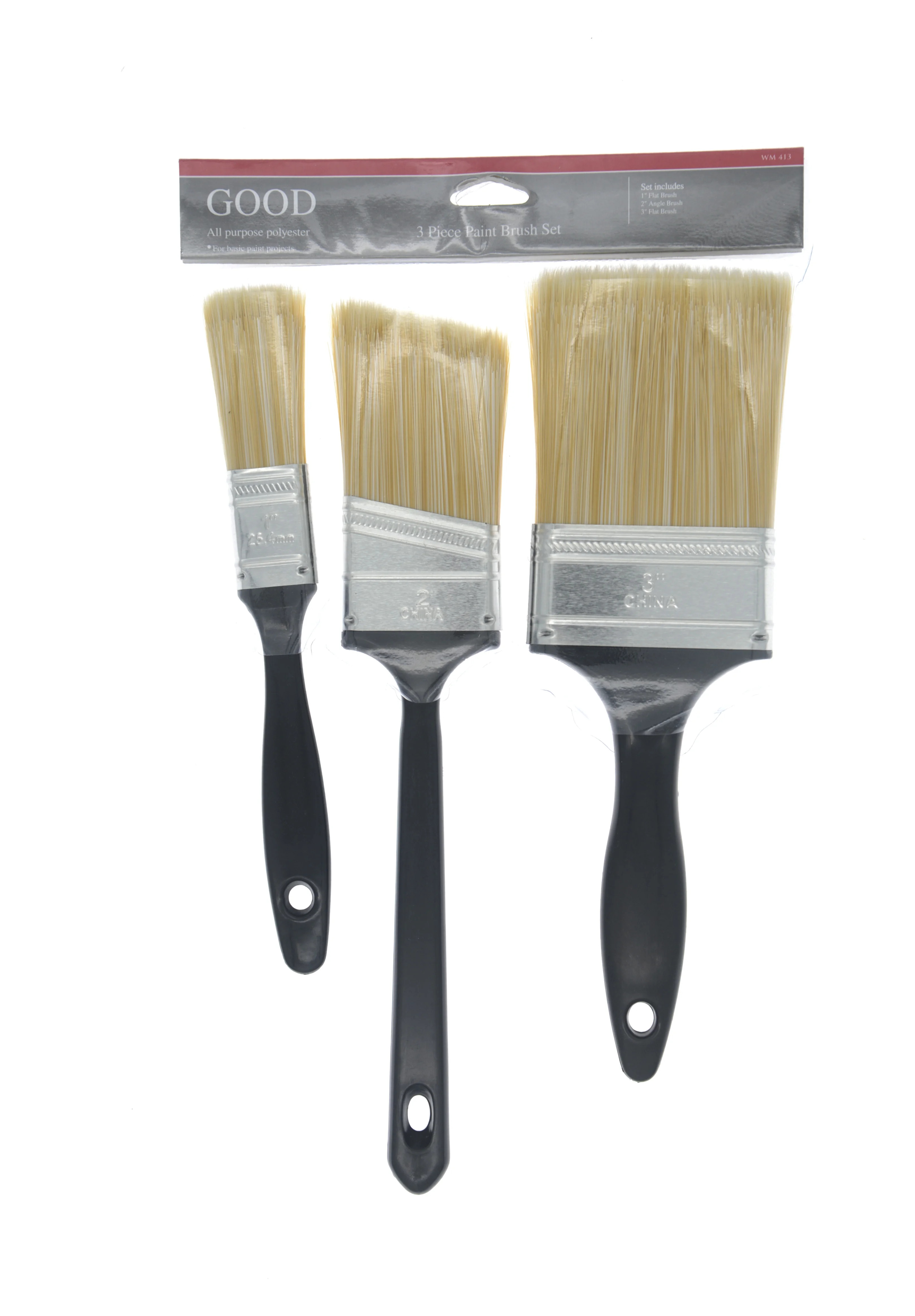 3pcs Good All Purpose Household Paintbrushes Set - Unbrand - Walmart.com | Walmart (US)