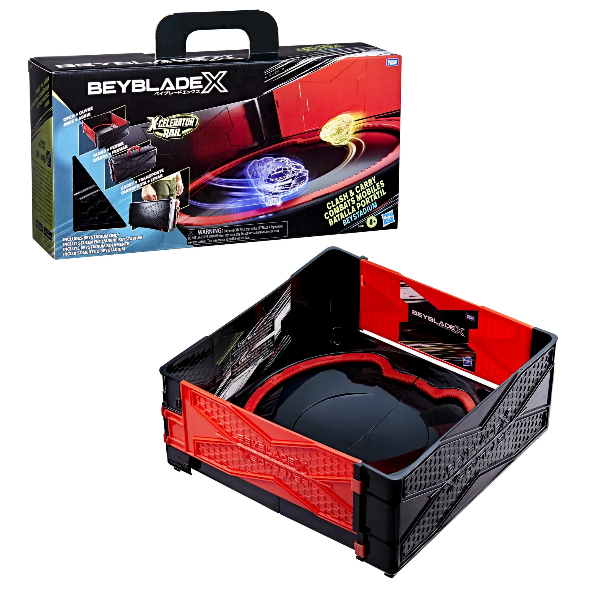 Beyblade X Clash and Carry Beystadium Battling Top Arena | Walmart (US)