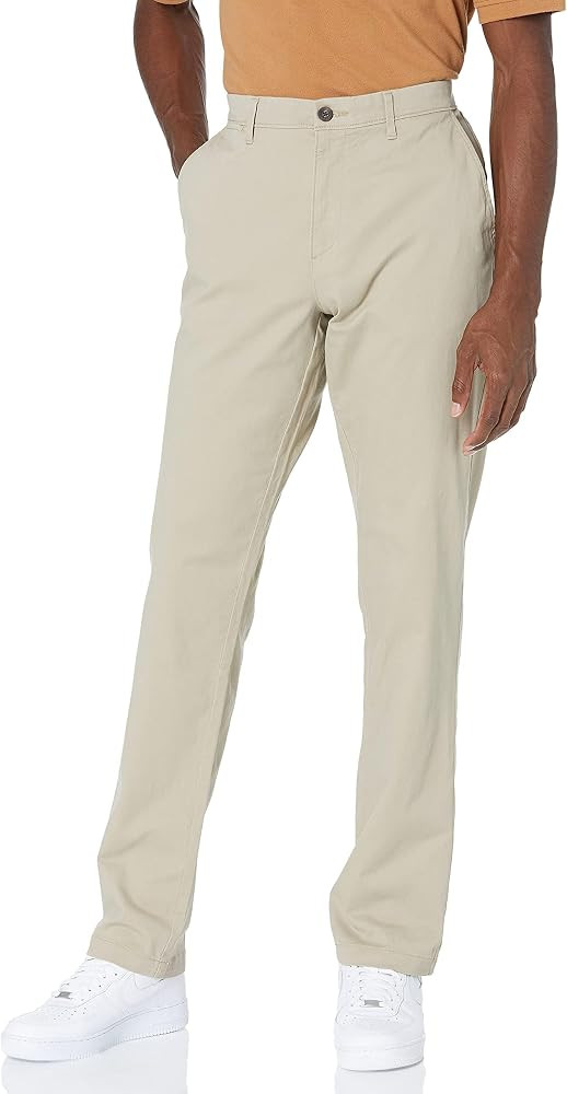 Amazon Essentials Men's Athletic-Fit Casual Stretch Chino Pant (Available in Big & Tall) | Amazon (US)