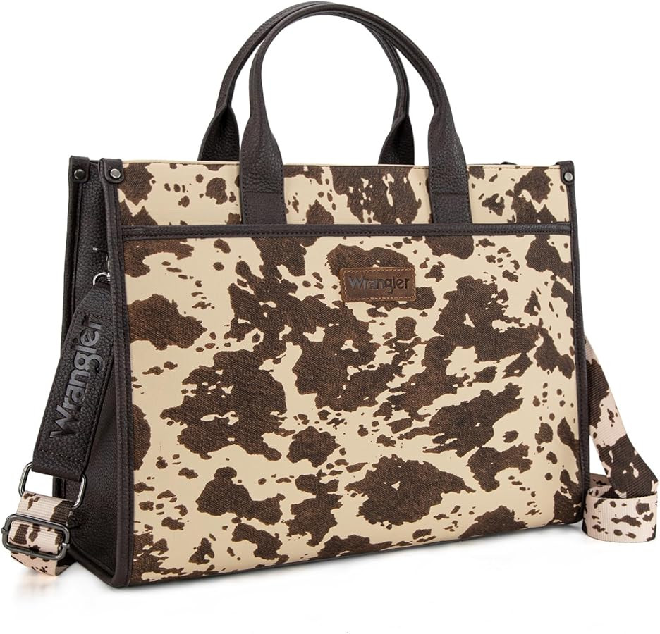 Wrangler Laptop Bag for Women 15.6 Inch Vintage Work Tote Bag for Business Briefcase Handbag with... | Amazon (US)