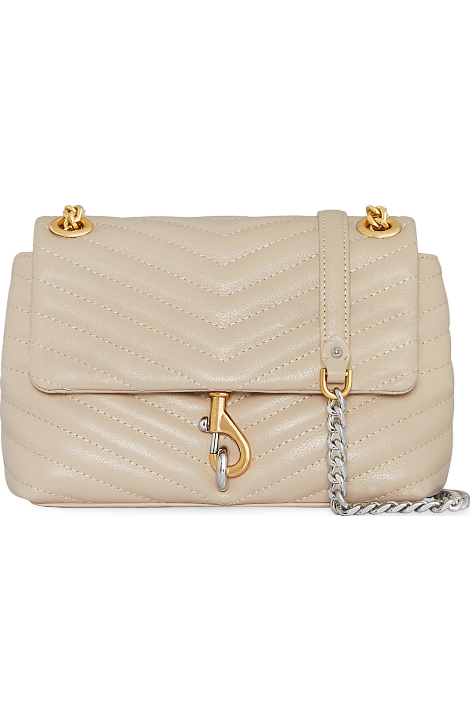 Rebecca Minkoff Edie Quilted Leather Convertible Crossbody Bag | Nordstrom | Nordstrom