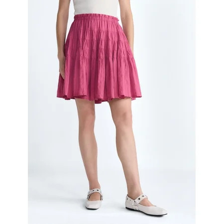 Scoop Women s and Women s Plus ATK Tiered Skirt Sizes XS-4X | Walmart (US)