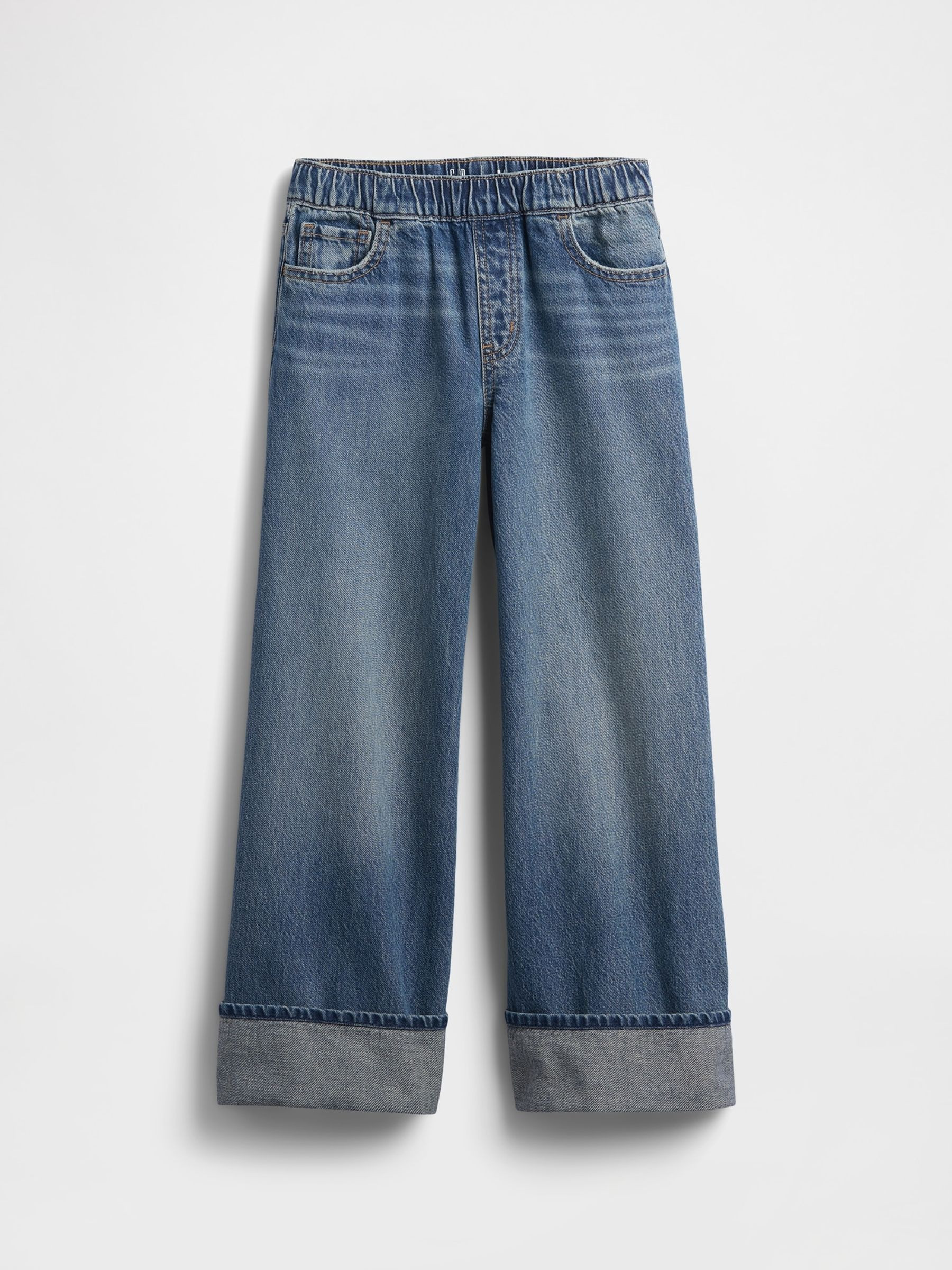 Blue Low Waisted Easy Wide-Leg Baggy Jeans | Gap | GAP UK