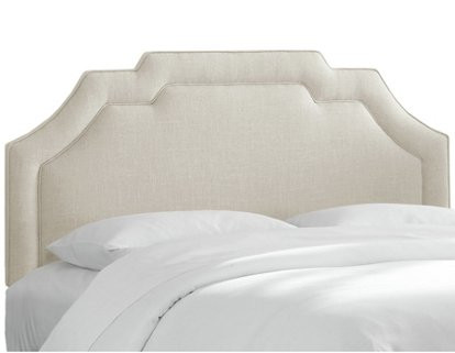 Lola Headboard, Talc Linen | One Kings Lane