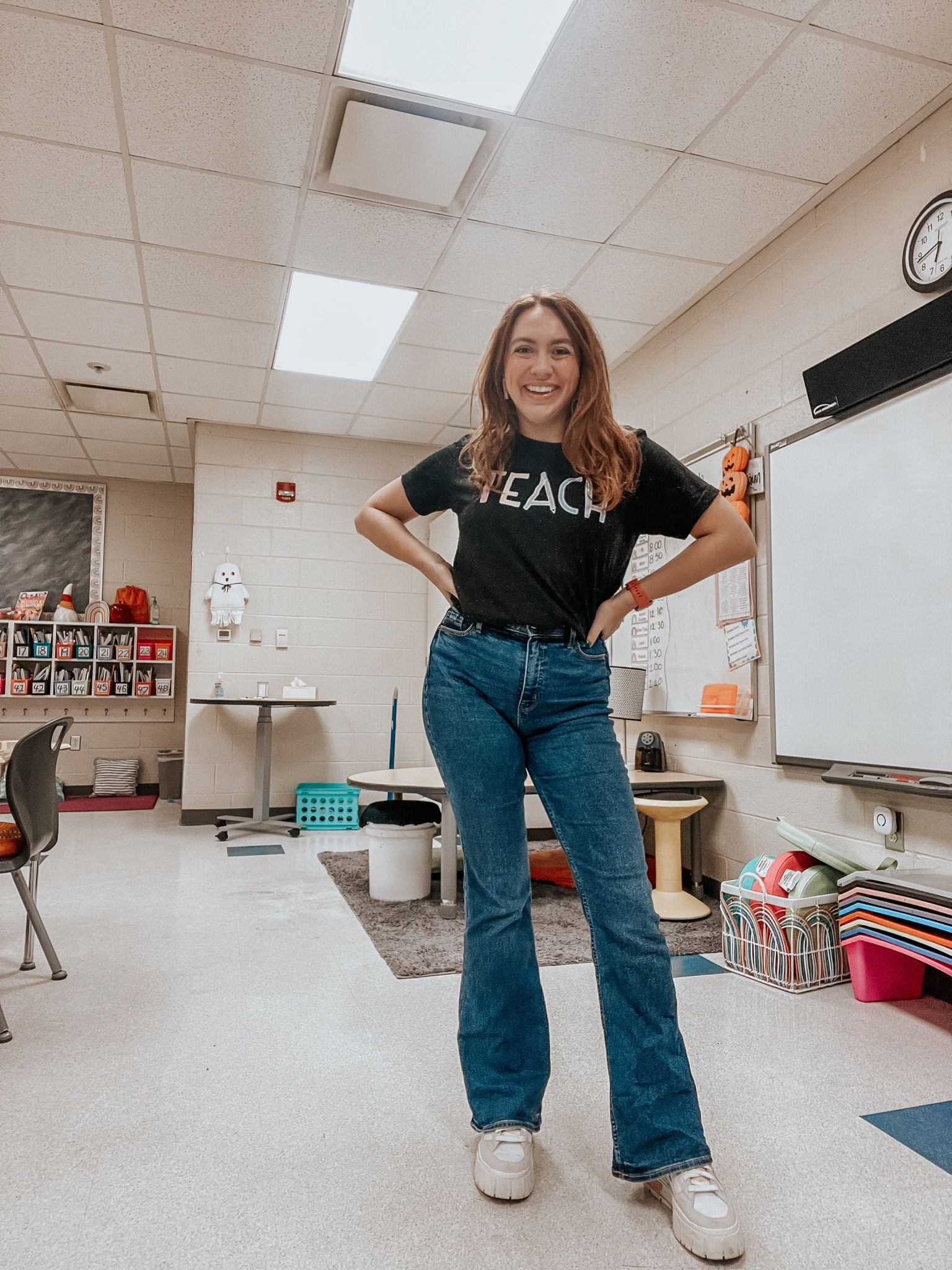 Teacher outfit, teacher style, teacher fashion, teacher shirts, teacher t-shirts, teach shirt, casual teacher outfits, gifts for teachers 

#LTKfindsunder100 #LTKGiftGuide #LTKfindsunder50