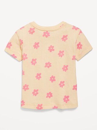 Printed Short-Sleeve T-Shirt for Toddler Girls | Old Navy | Old Navy (US)
