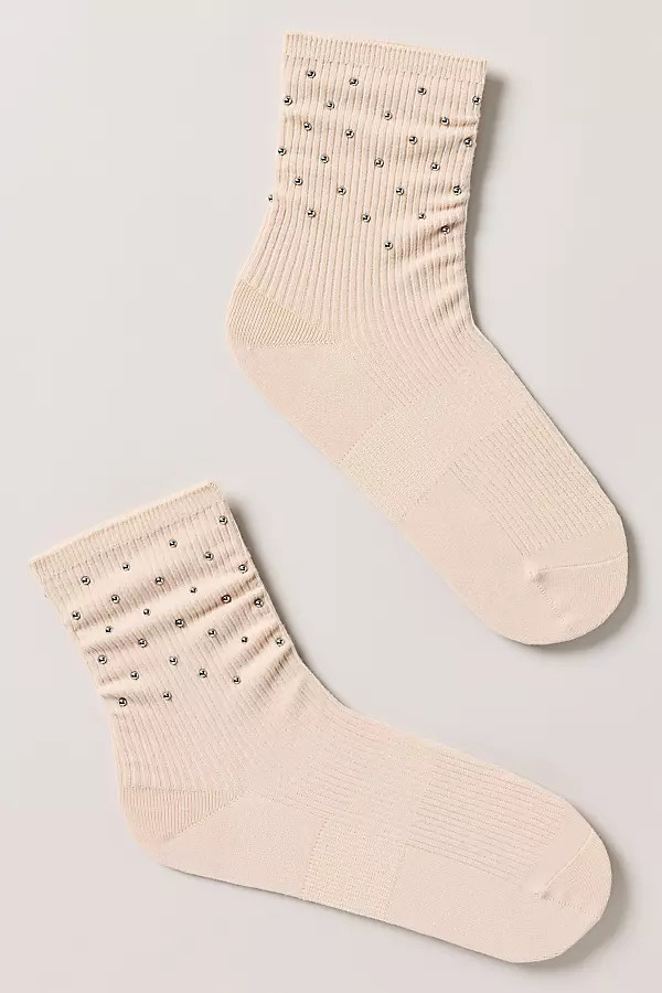 Ribbed Crew Socks | Anthropologie (US)