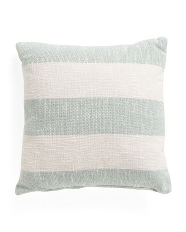 20x20 Wide Stripe Pillow | Marshalls