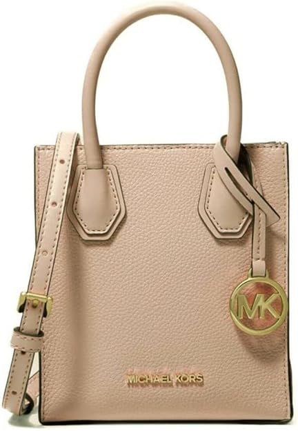 Michael Kors Mercer Extra-Small Pebbled Leather Crossbody Bag | Amazon (US)