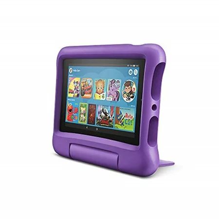 Amazon B07H936BZT Fire 7 Kids 7" Tablet 16GB Includes KidProof Purple Case | Walmart (US)