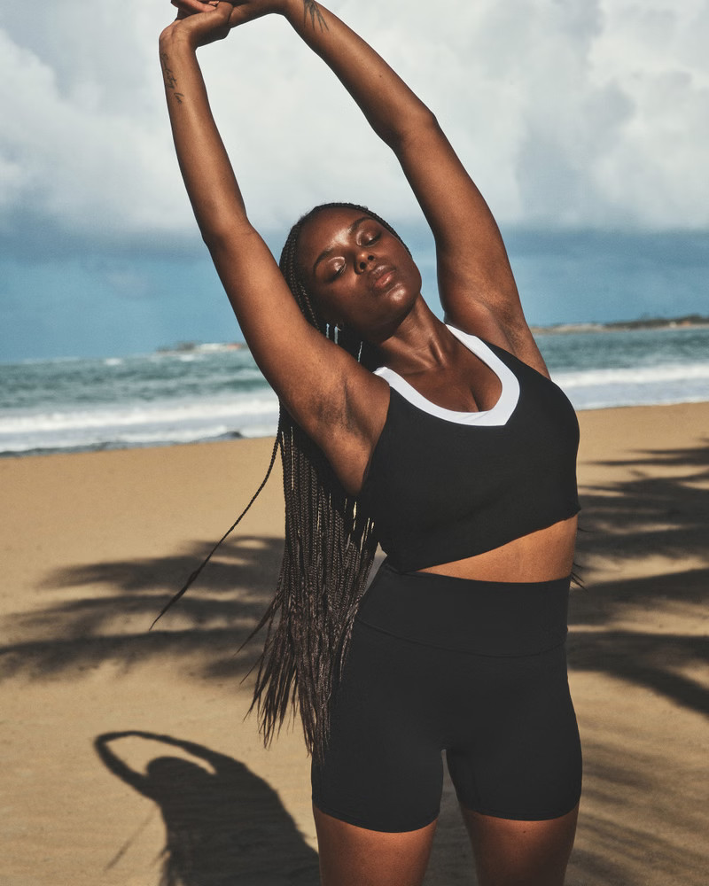 YPB studioFLEX Sports Bra | Abercrombie & Fitch (US)
