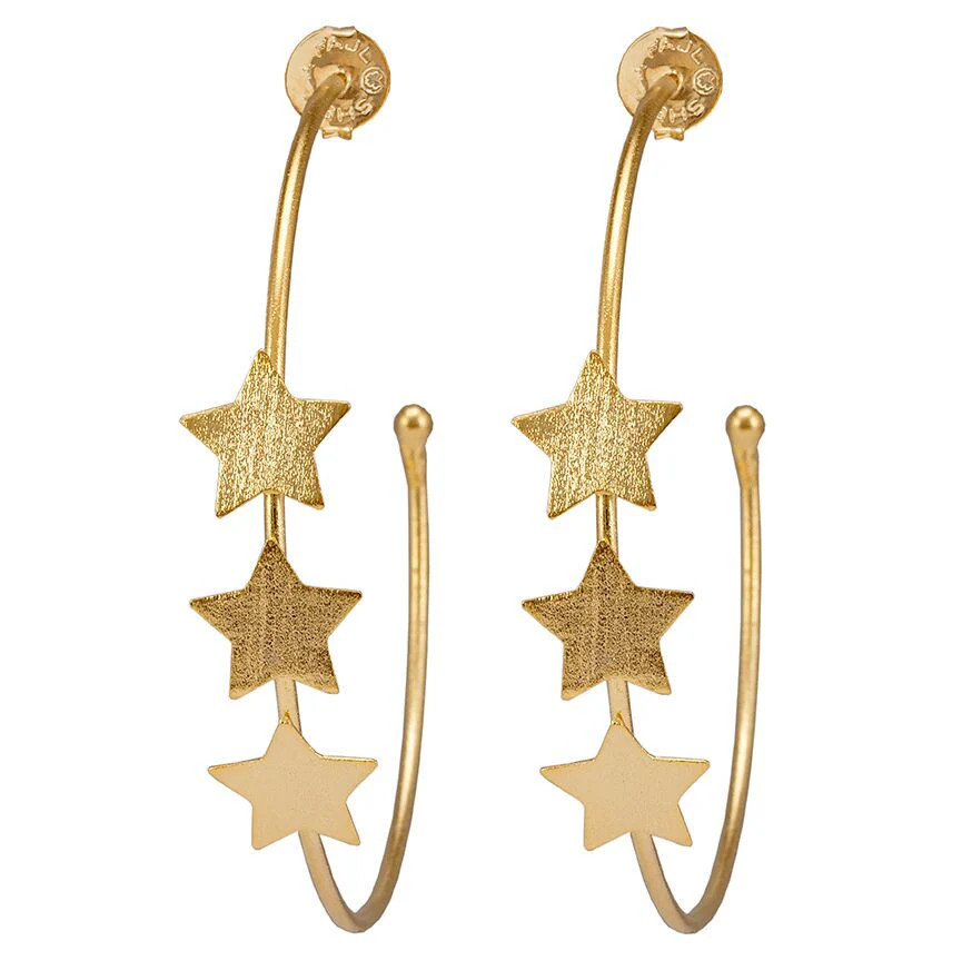 Silvina Star Hoops | Sheila Fajl