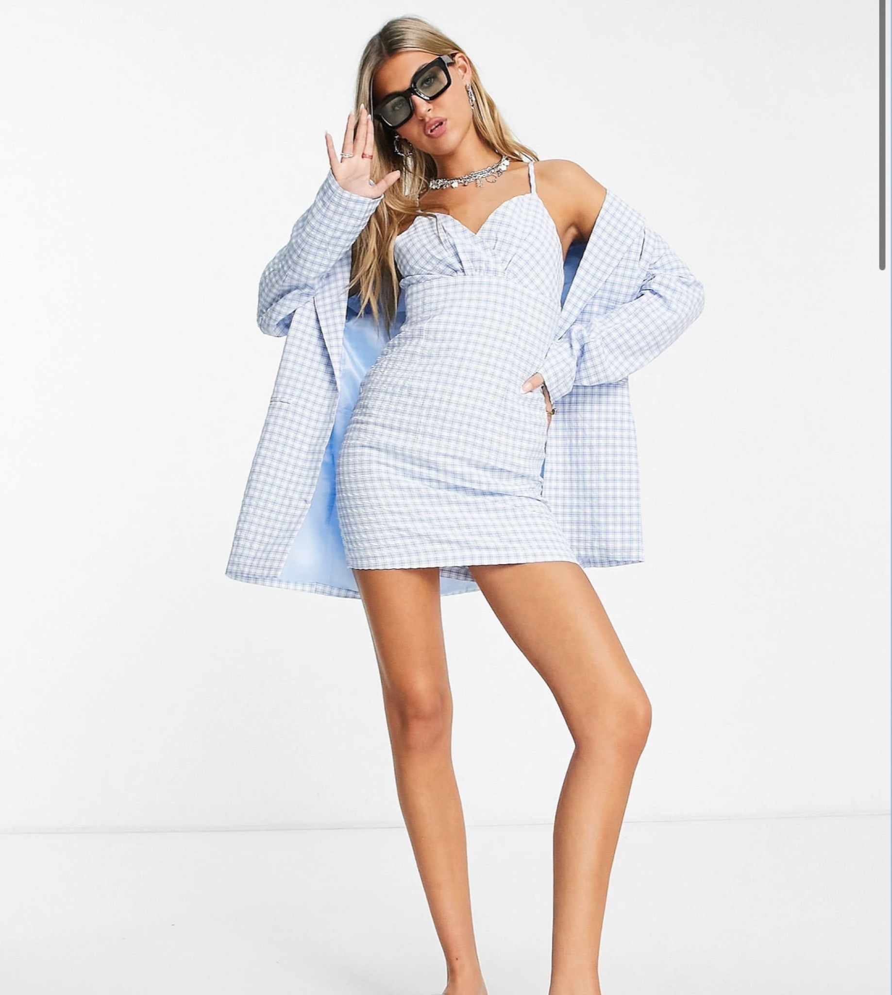 Matching set, matching blazer and dress, Labor Day sale, asos sale, Pinterest fashion 

#LTKsalealert #LTKunder50 #LTKunder100