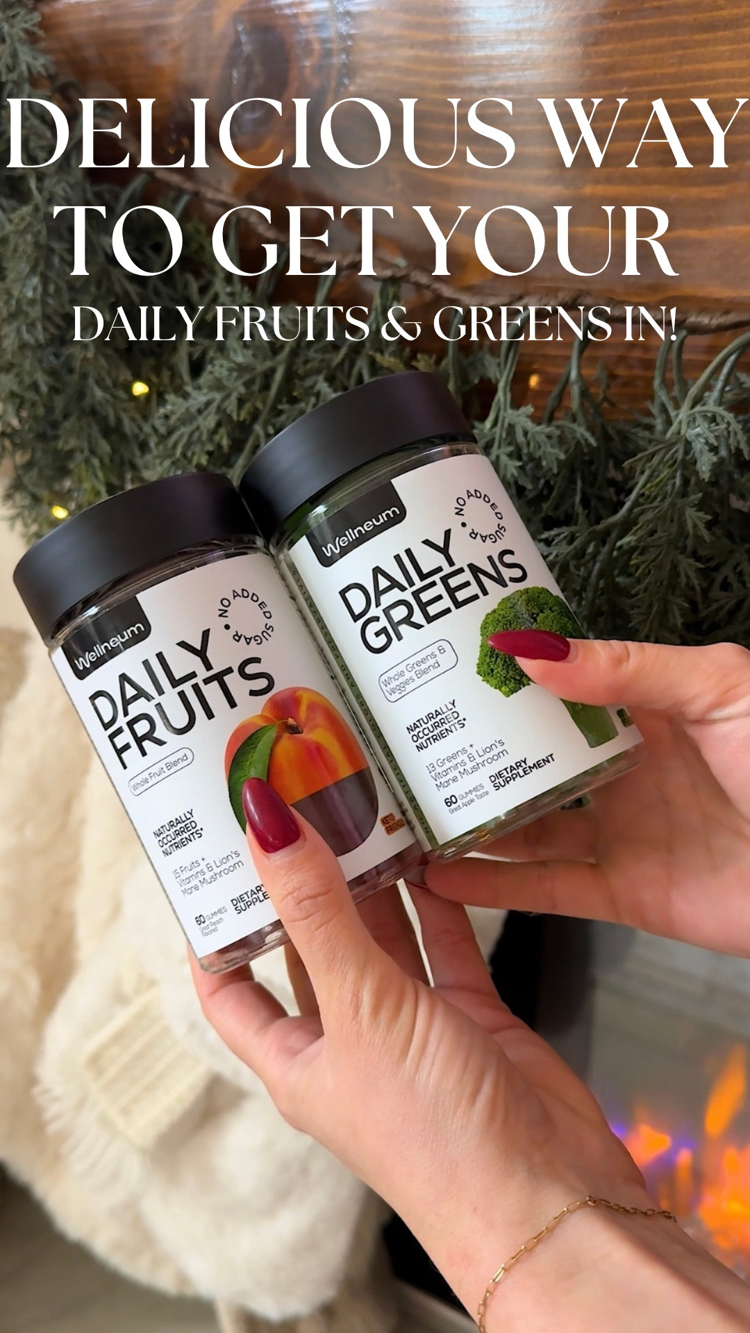 The easiest and most delicious way to get your daily fruits and greens in!



#LTKfoodie #LTKGiftGuide #LTKdayinmylife