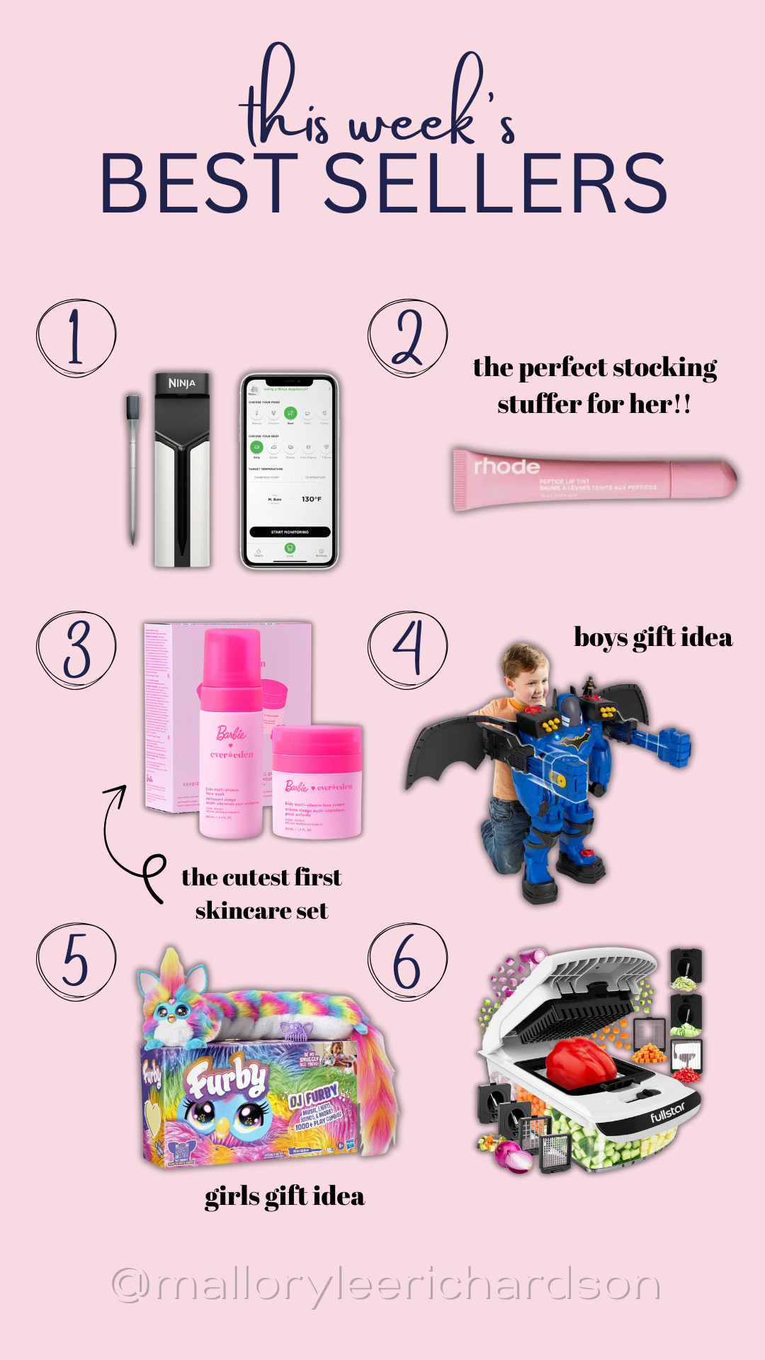 Check out this week's best sellers including some gift ideas!!

gift guide, kids gifts, stocking stuffers, gifts for him, gifts for hosting, girls gift guide, boys gift guide, gifts for her, Mallory Lee Richardson 

 #LTKGiftGuide #LTKHoliday #LTKFindsUnder100