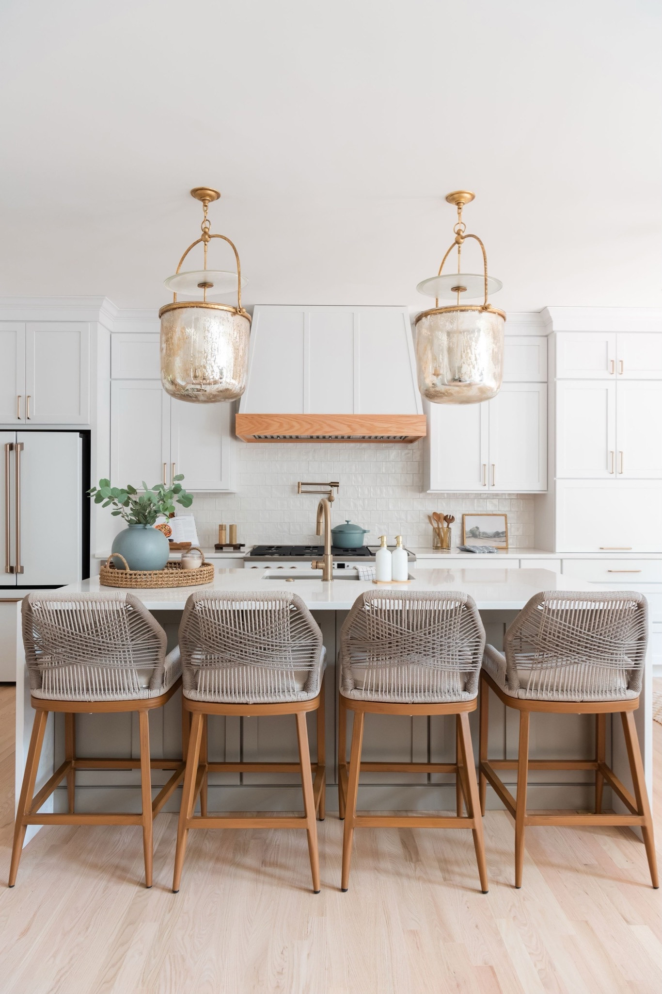 Kitchen pendant lights. Kitchen bar stools. Kitchen counter stools. Kitchen faucet. Kitchen appliances. Kitchen sink. Refrigerator  

#LTKhome #LTKunder100 #LTKfamily