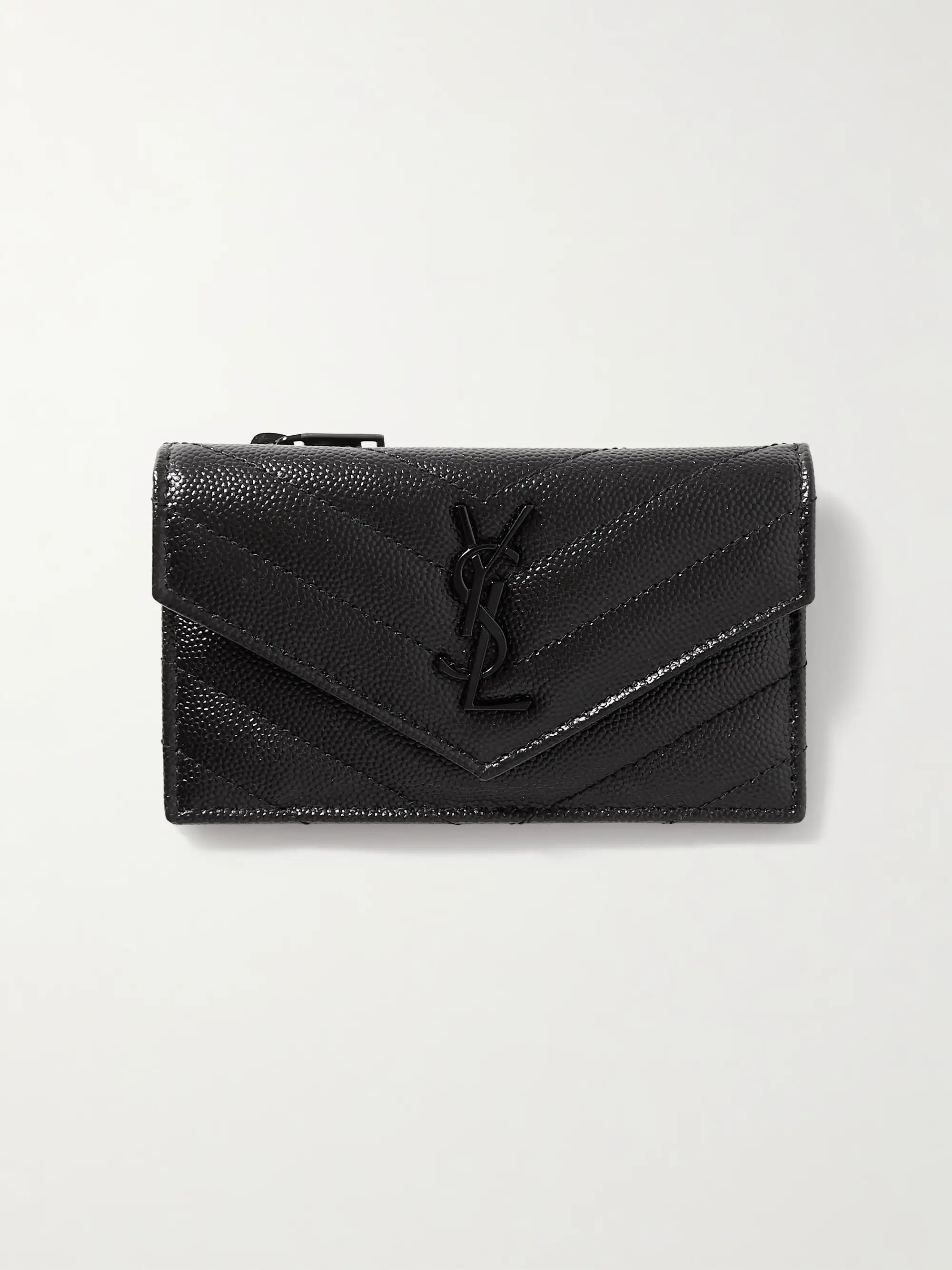 Monogramme quilted textured-leather wallet | NET-A-PORTER (US)