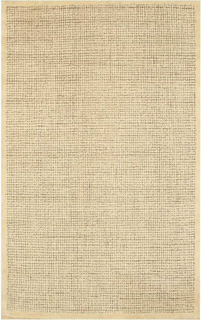 EORC Hand-Tufted Wool Timothy Rug | Elegant Ivory Area Rug for Living Room, Bedroom, Office, & Ho... | Amazon (US)