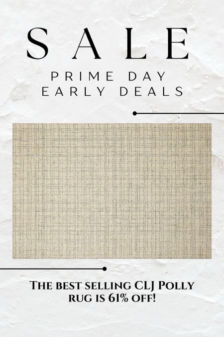 Amazon prime day sale rug. CLJ rug modern. Pattern rug beige. 

#LTKsalealert #LTKhome #LTKxPrime