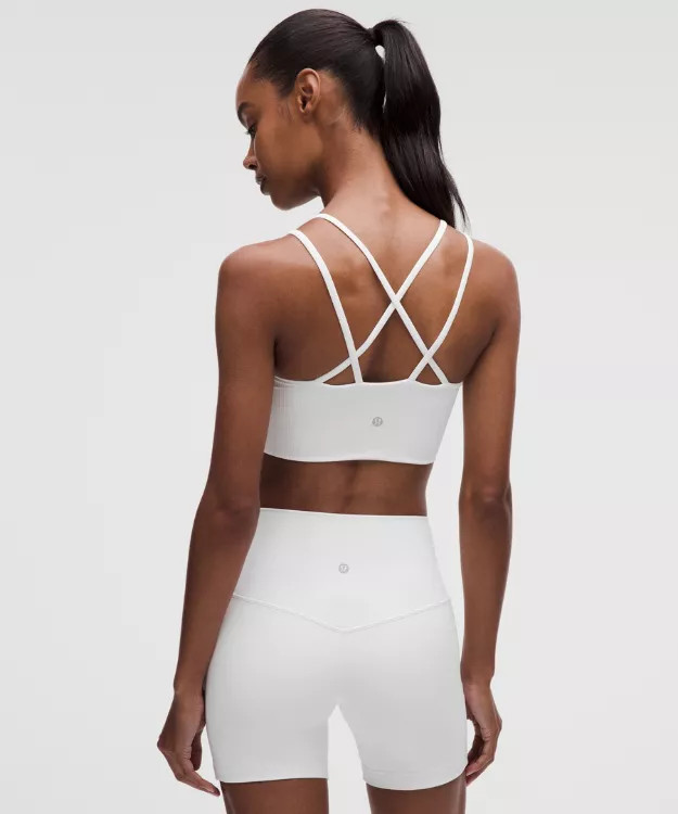 Like a Cloud Ribbed Longline Bra   Light Support, B/C Cup | lululemon (AU)