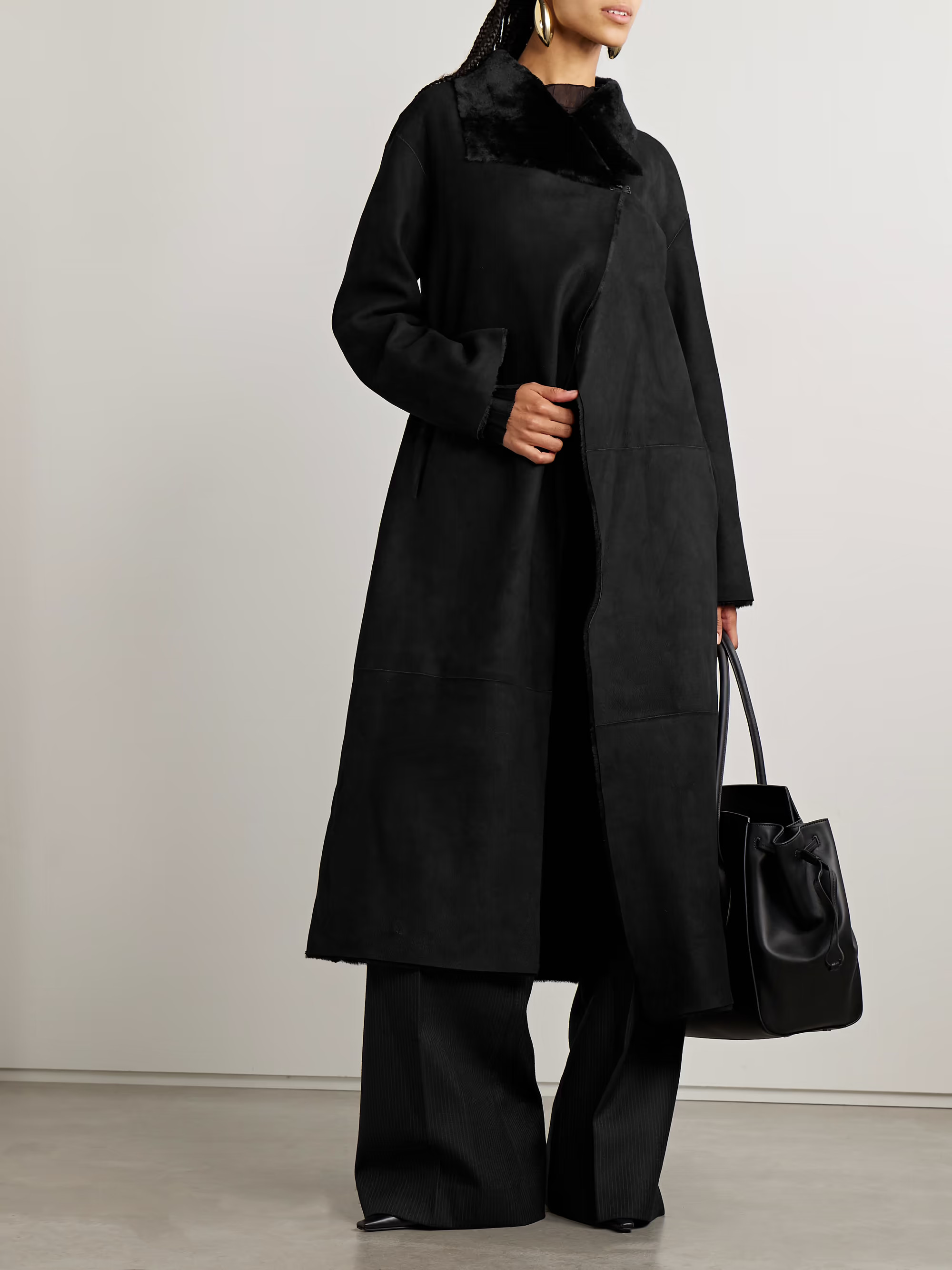 Merinos oversized shearling coat | NET-A-PORTER (US)