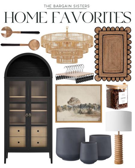 Amazon Home Favorites 

| Amazon Home Decor | Arched Storage Cabinet | Rattan Light | Wood Table Lamp | Concrete Planter Pots | Wall Art | Airtight Containers | Hangers | Amazon Finds 

#LTKStyleTip #LTKHome