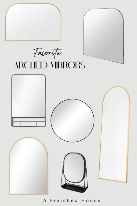 Favorite arched mirrors: at every price point 

Target find, vanity mirrors, full length mirror, makeup mirror 

#LTKhome #LTKFind #LTKstyletip
