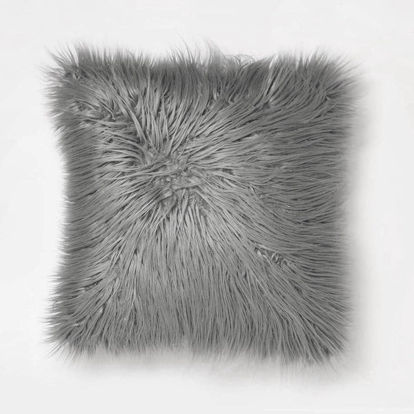 Faux Mongolian Throw Pillow | Dormify