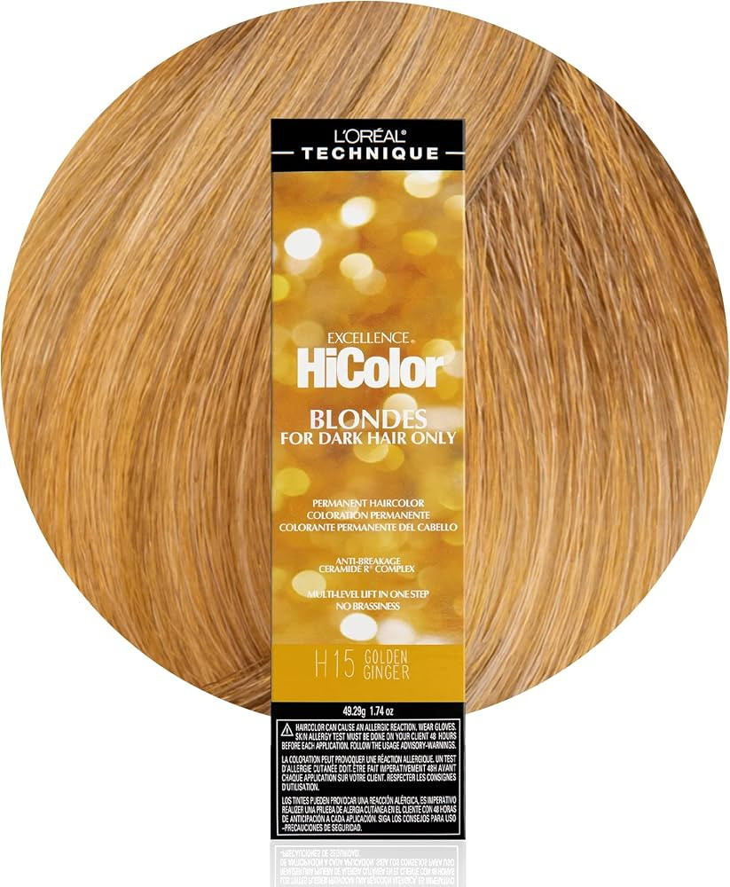 L'Oréal Technique HiColor Browns & Blondes Permanent Hair Color | Lifts Dark Hair in One Step | ... | Amazon (US)