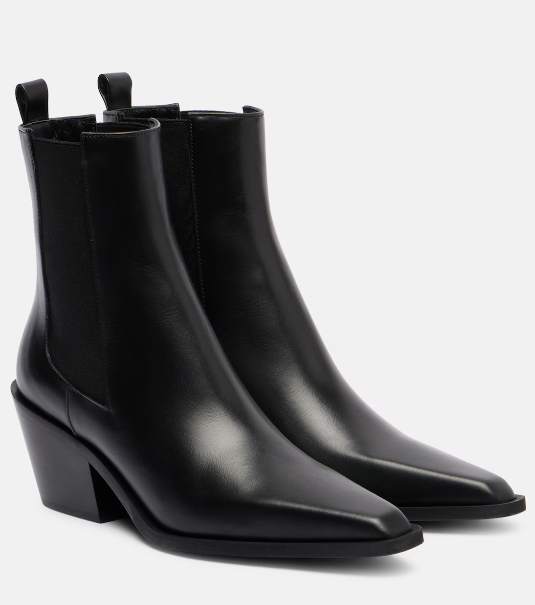 Leo leather ankle boots | Mytheresa (UK)