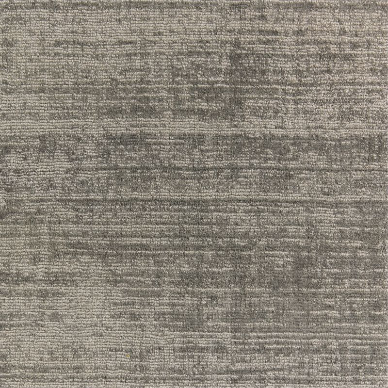 Laval Viscose Solid Taupe Area Rug 8'x10' + Reviews | Crate & Barrel | Crate & Barrel